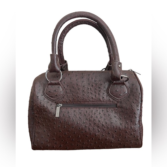Imoshion Handbags - NWT Imoshion brown ostrich handbag purse